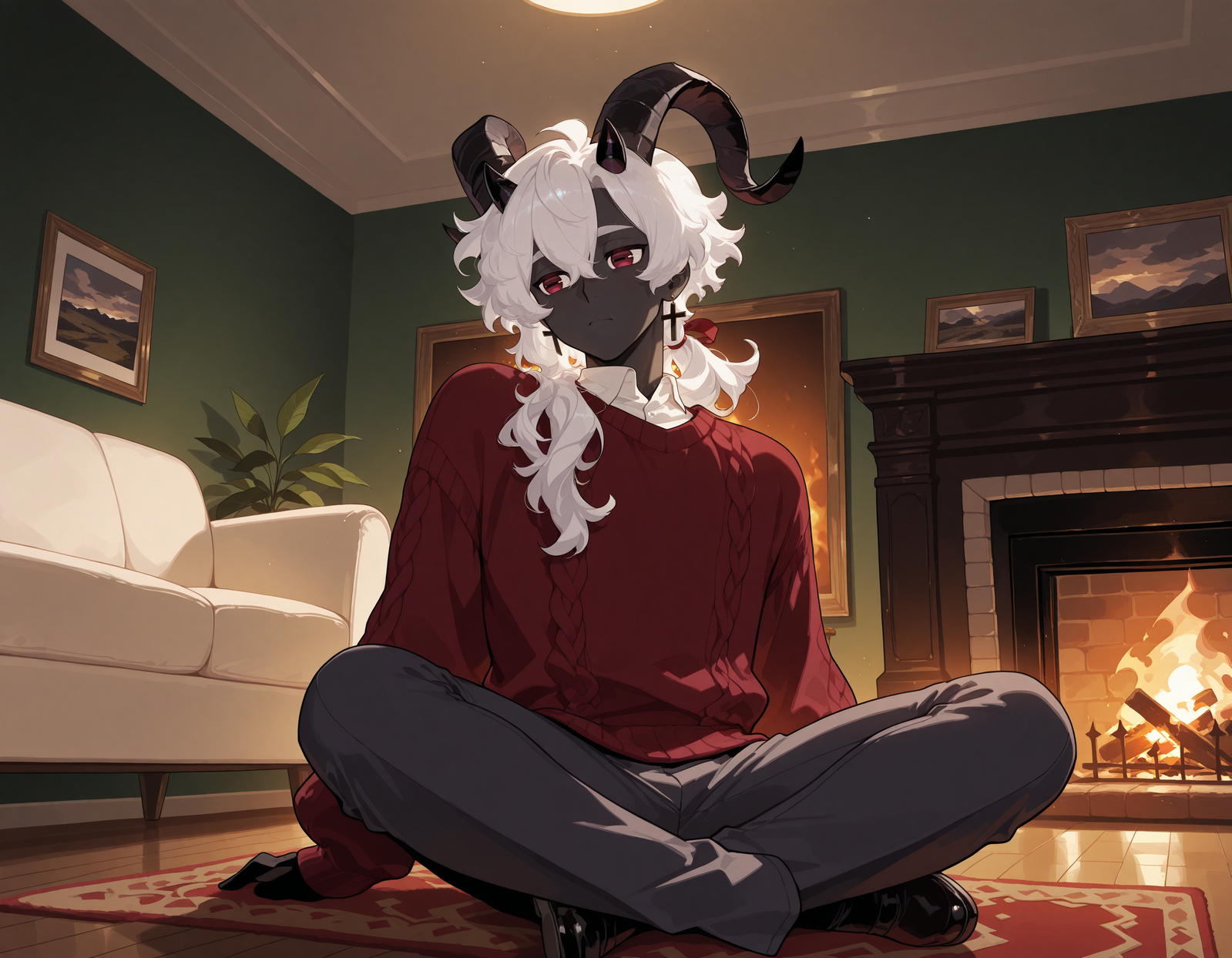 Cover art for Odd Ones Out: Percy, a slice of life scenario on AI Dungeon
