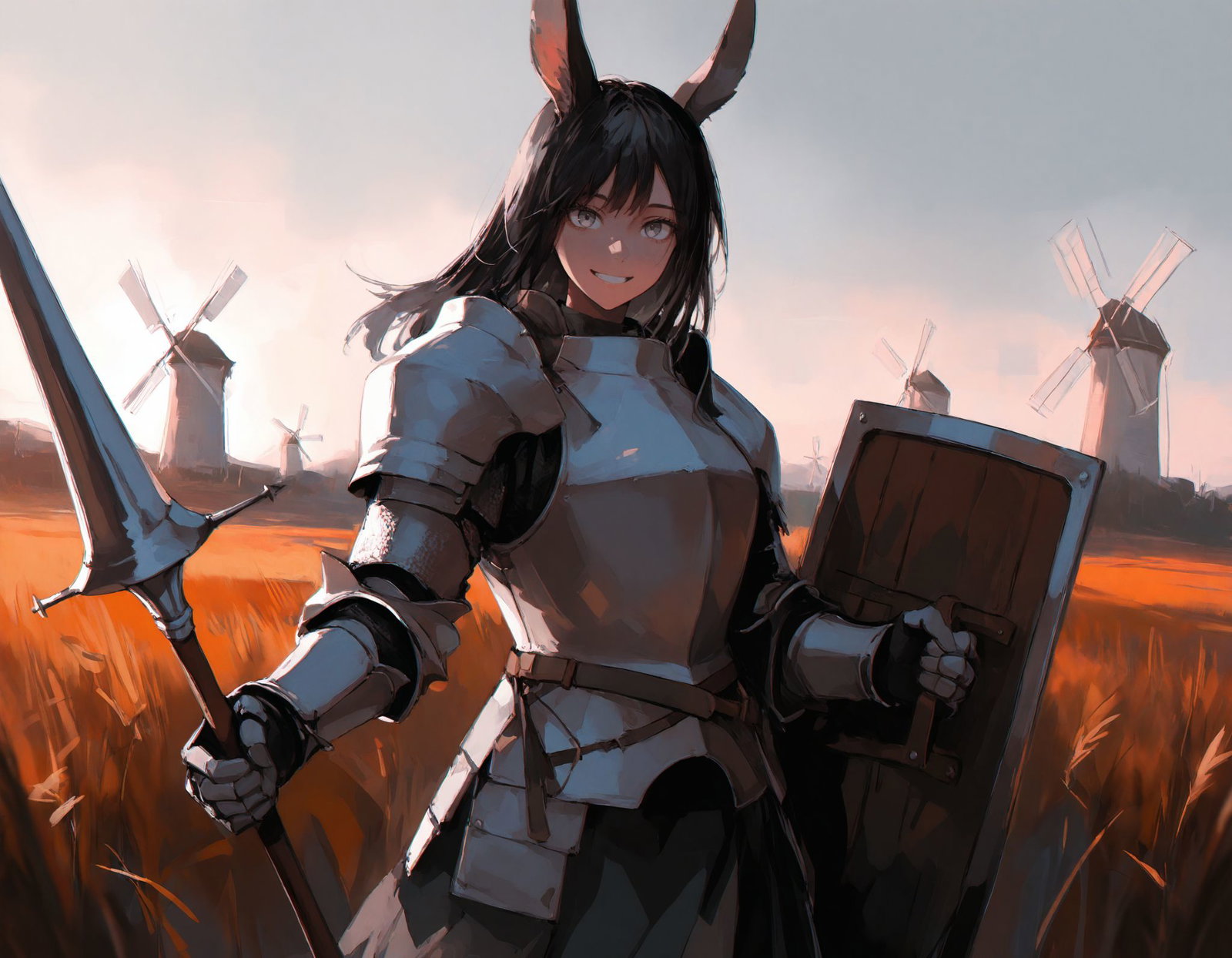 Cover art for Donk Quixote, a don quixote scenario on AI Dungeon