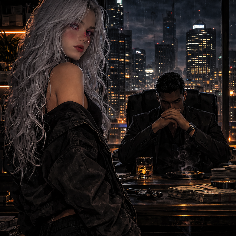 Cover art for Kurohana Network, a survival scenario on AI Dungeon