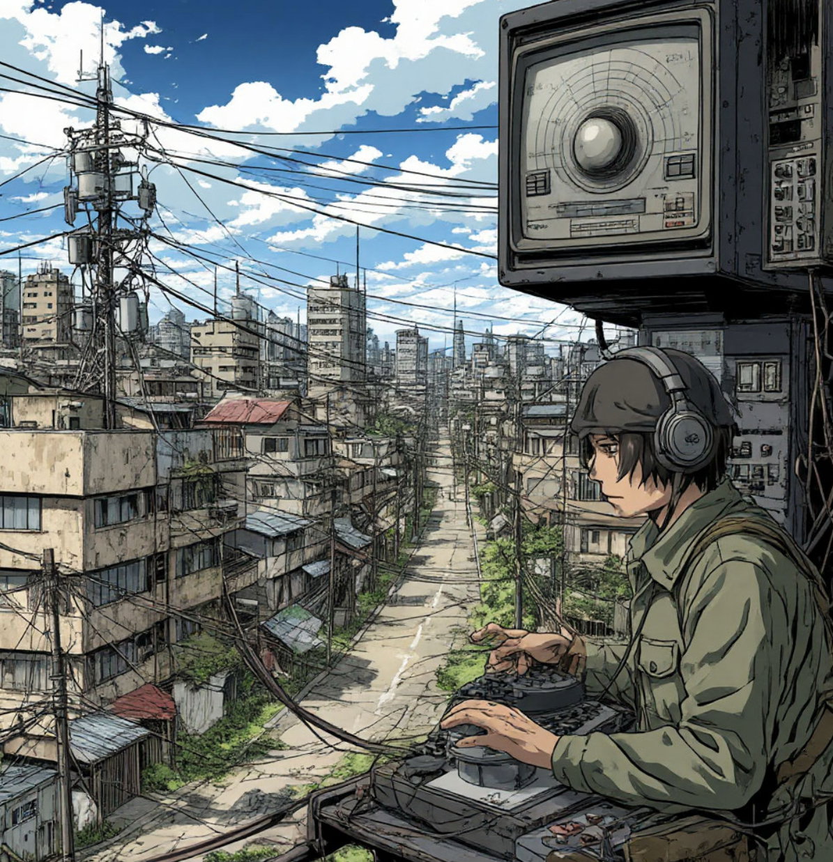 Cover art for 🕯️❕⚠️LAST BROADCAST⚠️❕🕯️, a radio operator scenario on AI Dungeon