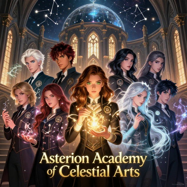 Cover art for š Academy of Celestial Arts, a magic scenario on AI Dungeon