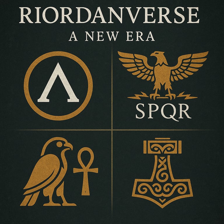 Cover art for The Riordanverse: A New Era, a riordan scenario on AI Dungeon