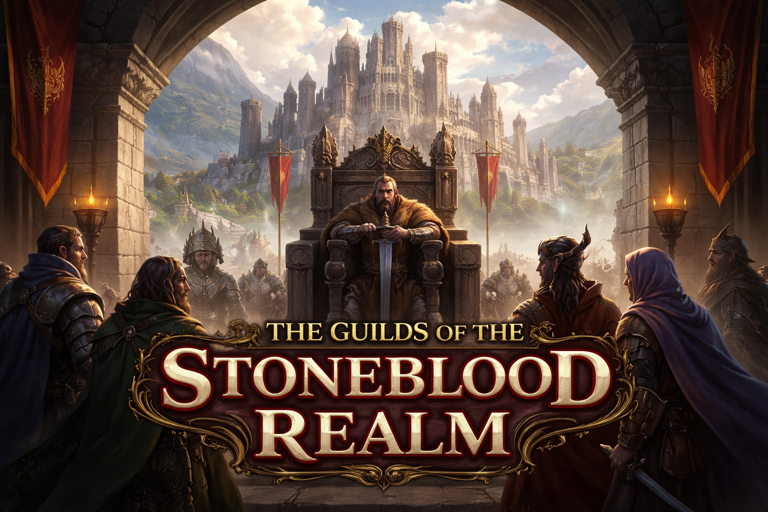 Cover art for Guild Master, a magic scenario on AI Dungeon