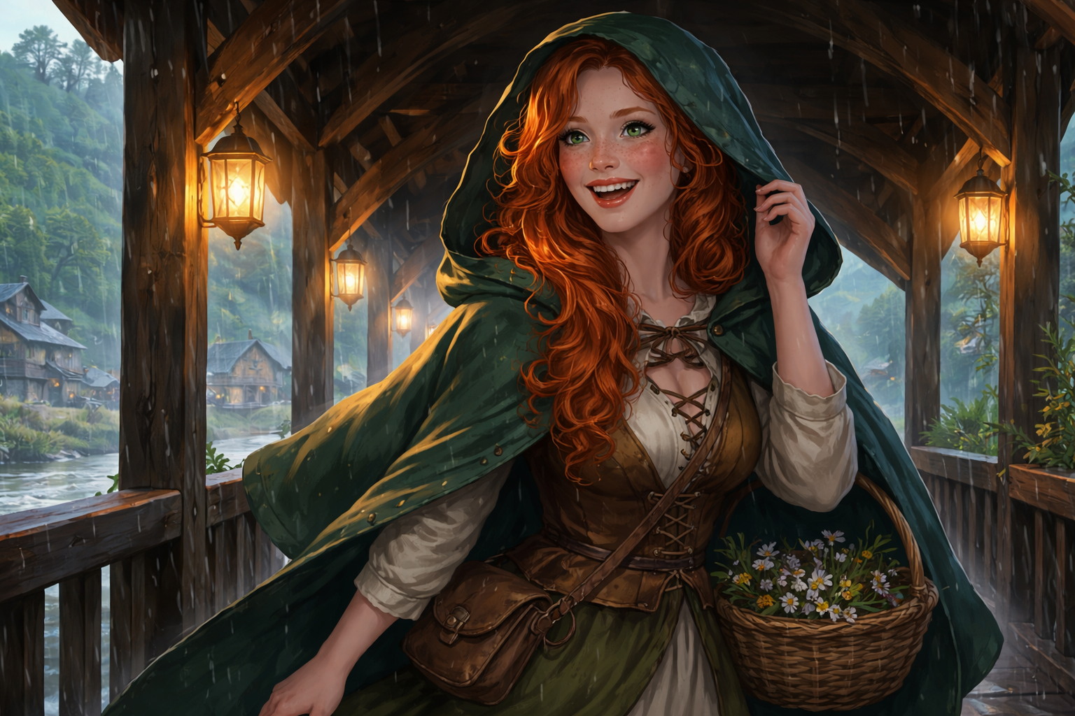Cover art for Aye, Yer Grace… I Think, a romantic comedy scenario on AI Dungeon
