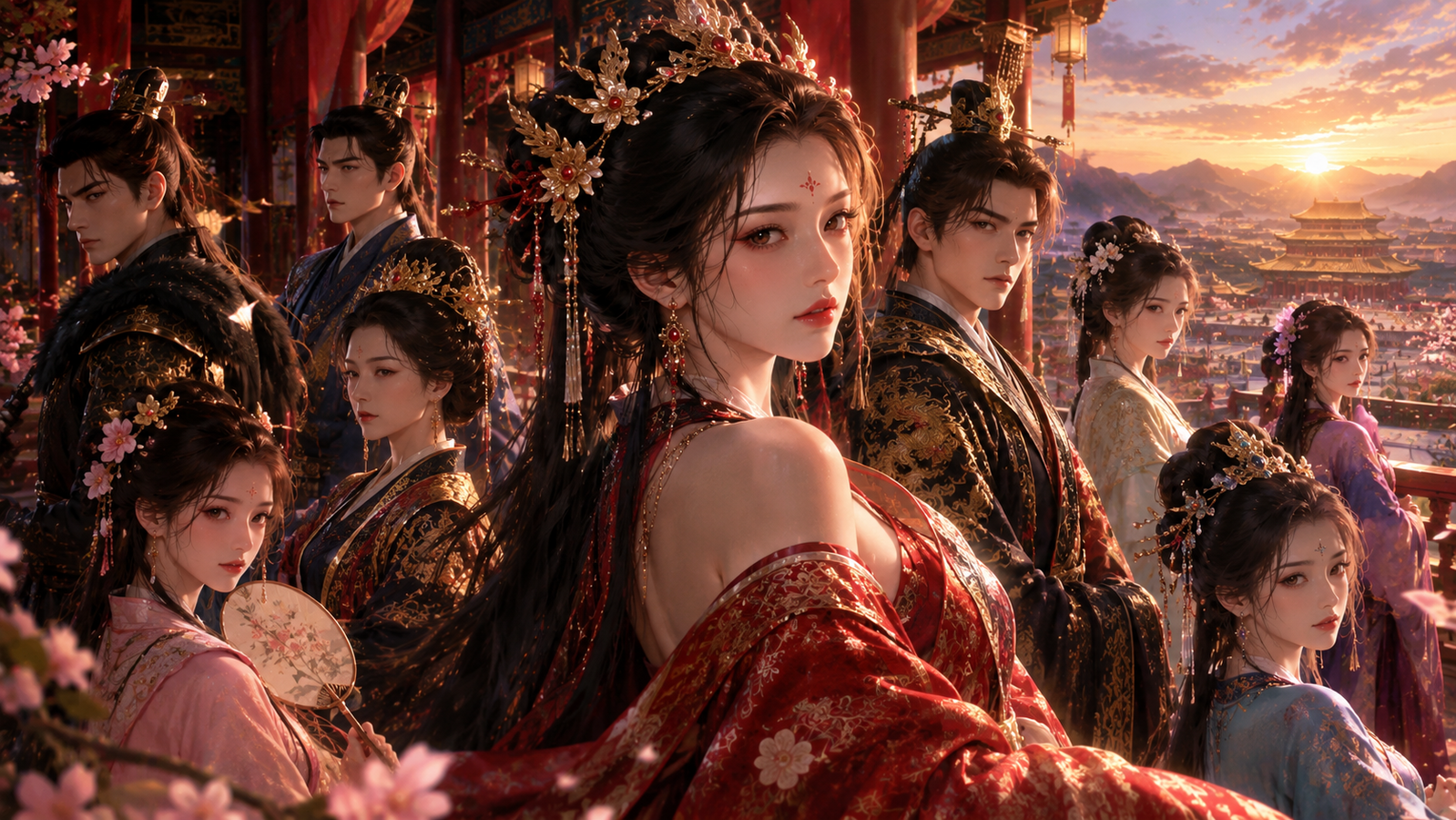 Cover art for The great liang dynasty, a family scenario on AI Dungeon