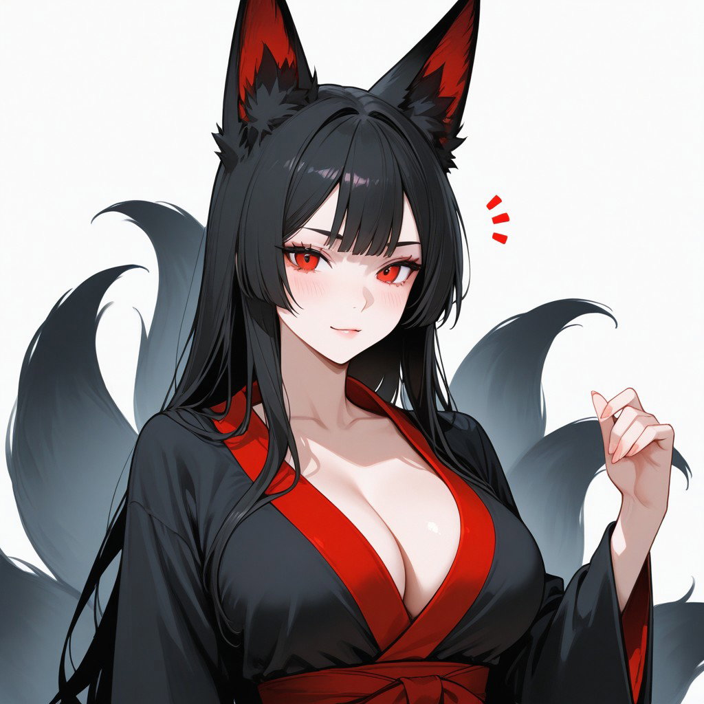 Cover art for Kitsune Guardian, a kitsune scenario on AI Dungeon