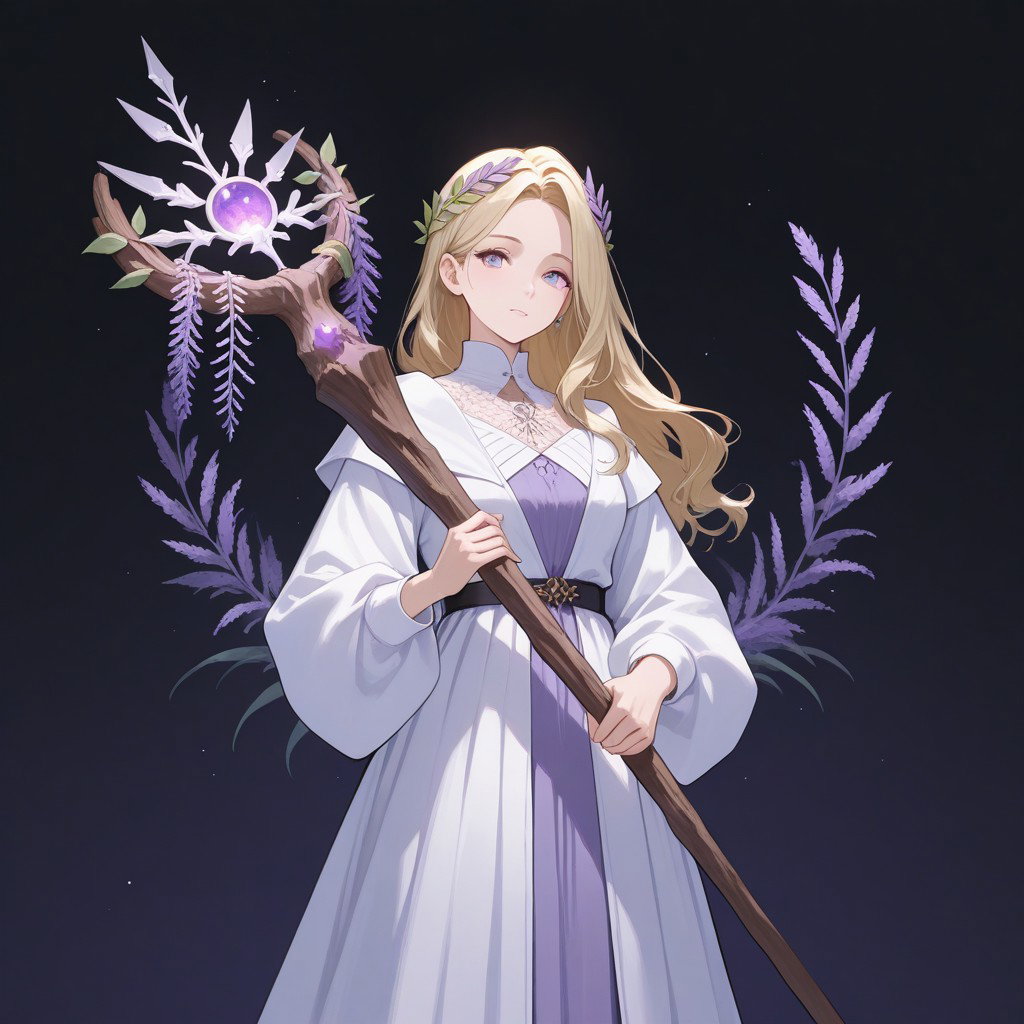 Cover art for The Demigod And The Witch, a fantasy scenario on AI Dungeon