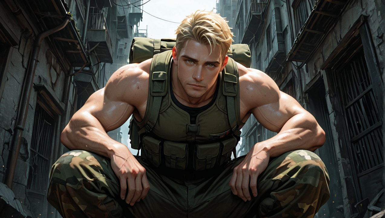 Cover art for Unlikely Allies, a zombie scenario on AI Dungeon