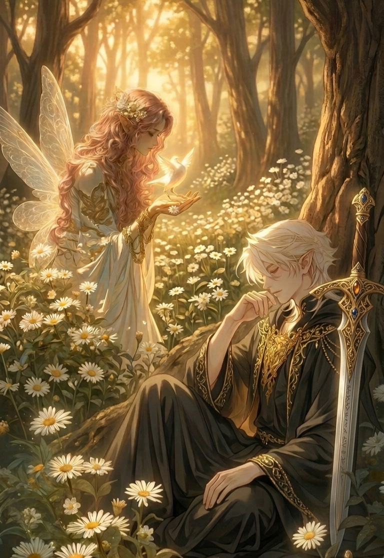 Cover art for Mytherra: Blood Oaths🗡🕊, a fantasy scenario on AI Dungeon
