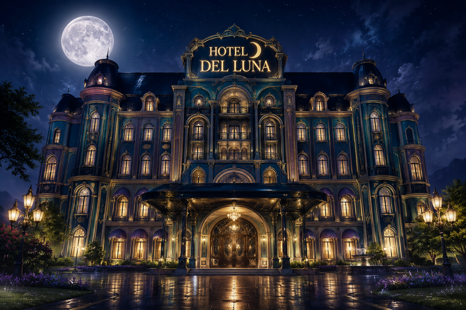 Cover art for Hotel Del Luna, a hotel del luna world on Voyage