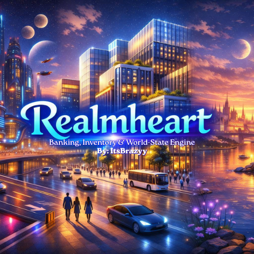 Cover art for ๐Realmheart๐ , a script scenario on AI Dungeon
