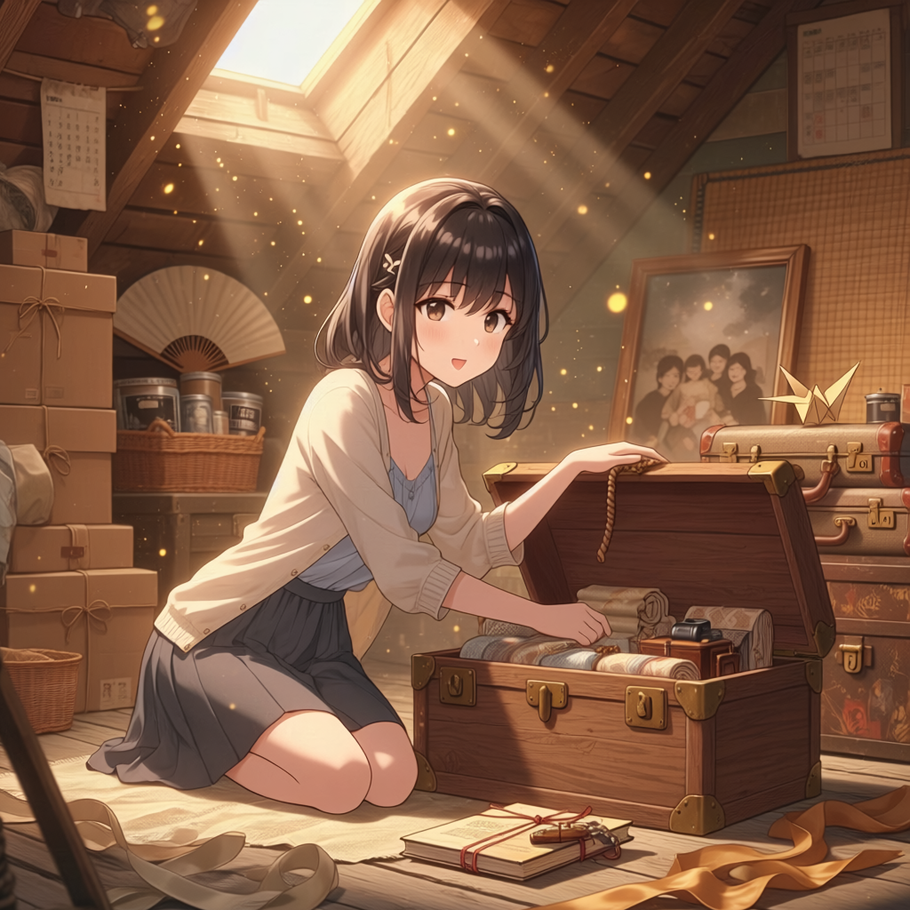 Cover art for 👵Grandma's Attic, a home scenario on AI Dungeon