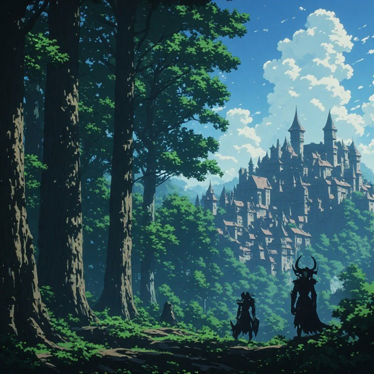 Cover art for Instincts and Wild Hearts, a fantasy scenario on AI Dungeon
