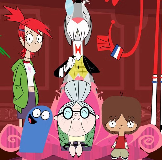 Cover art for Foster’s Home for Imaginary Friends, a cartoon scenario on AI Dungeon