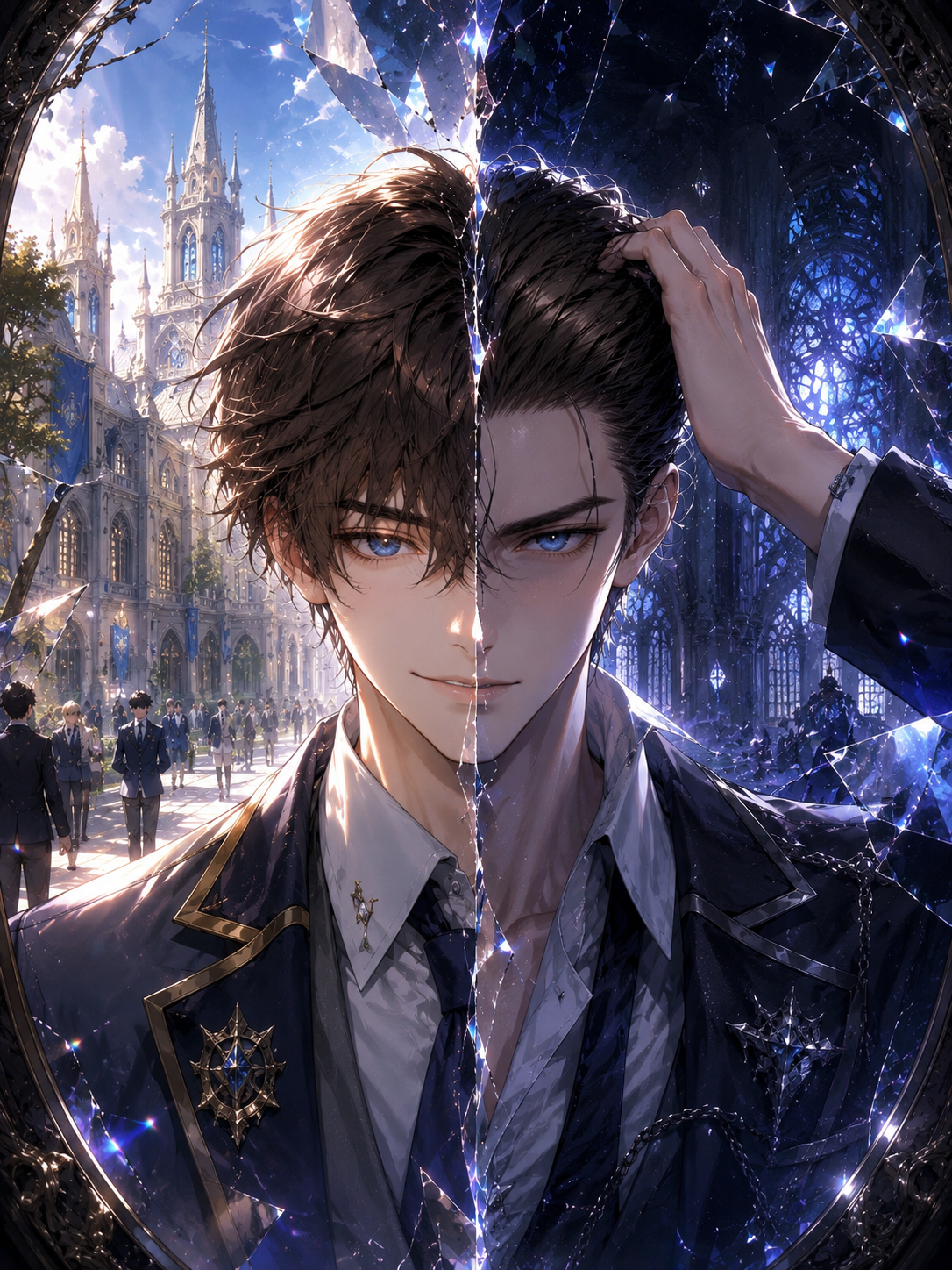 Cover art for The Second Existence, a fantasy scenario on AI Dungeon