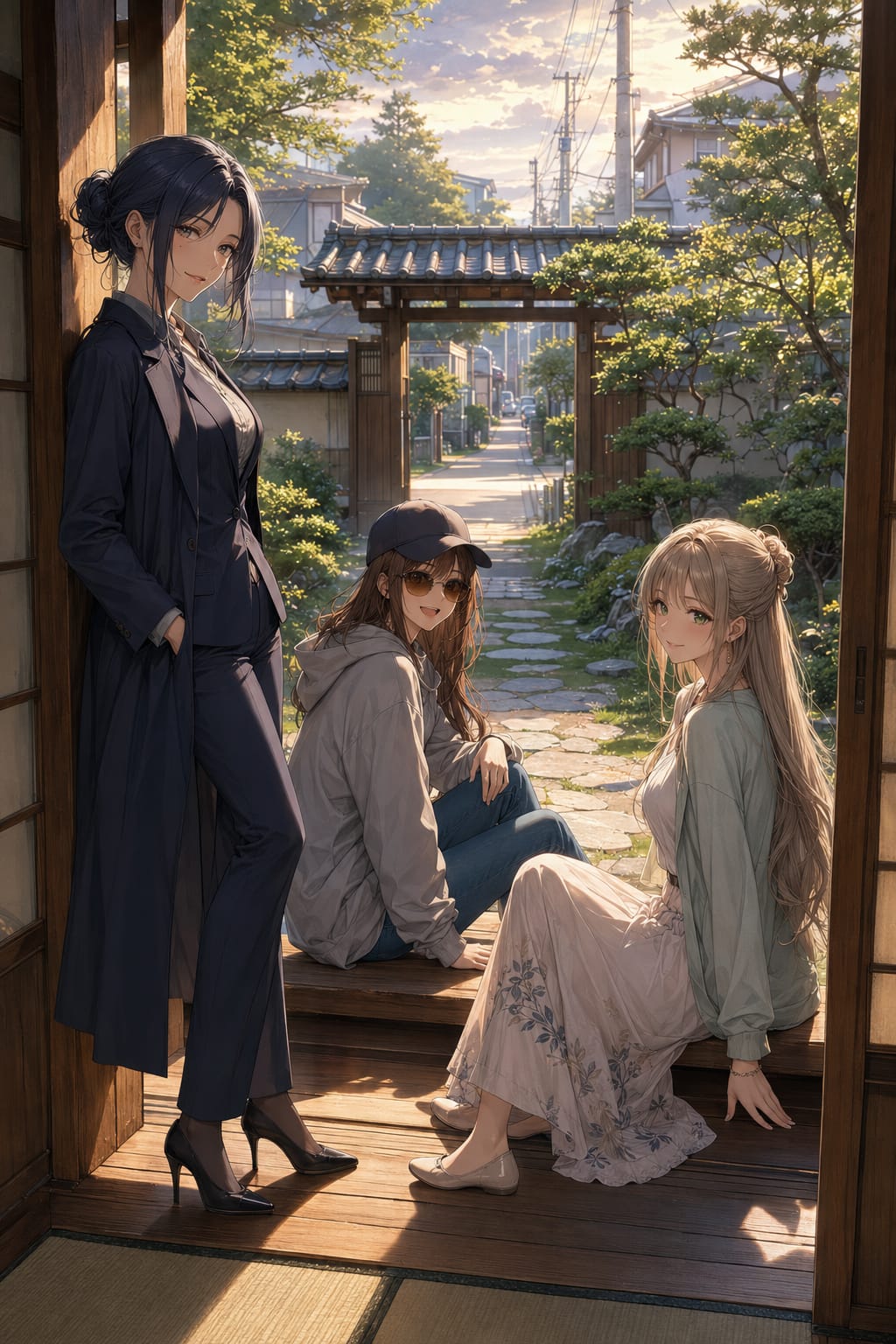 Cover art for My Dojo Suddenly Started Attracting Famous People, a slice of life scenario on AI Dungeon