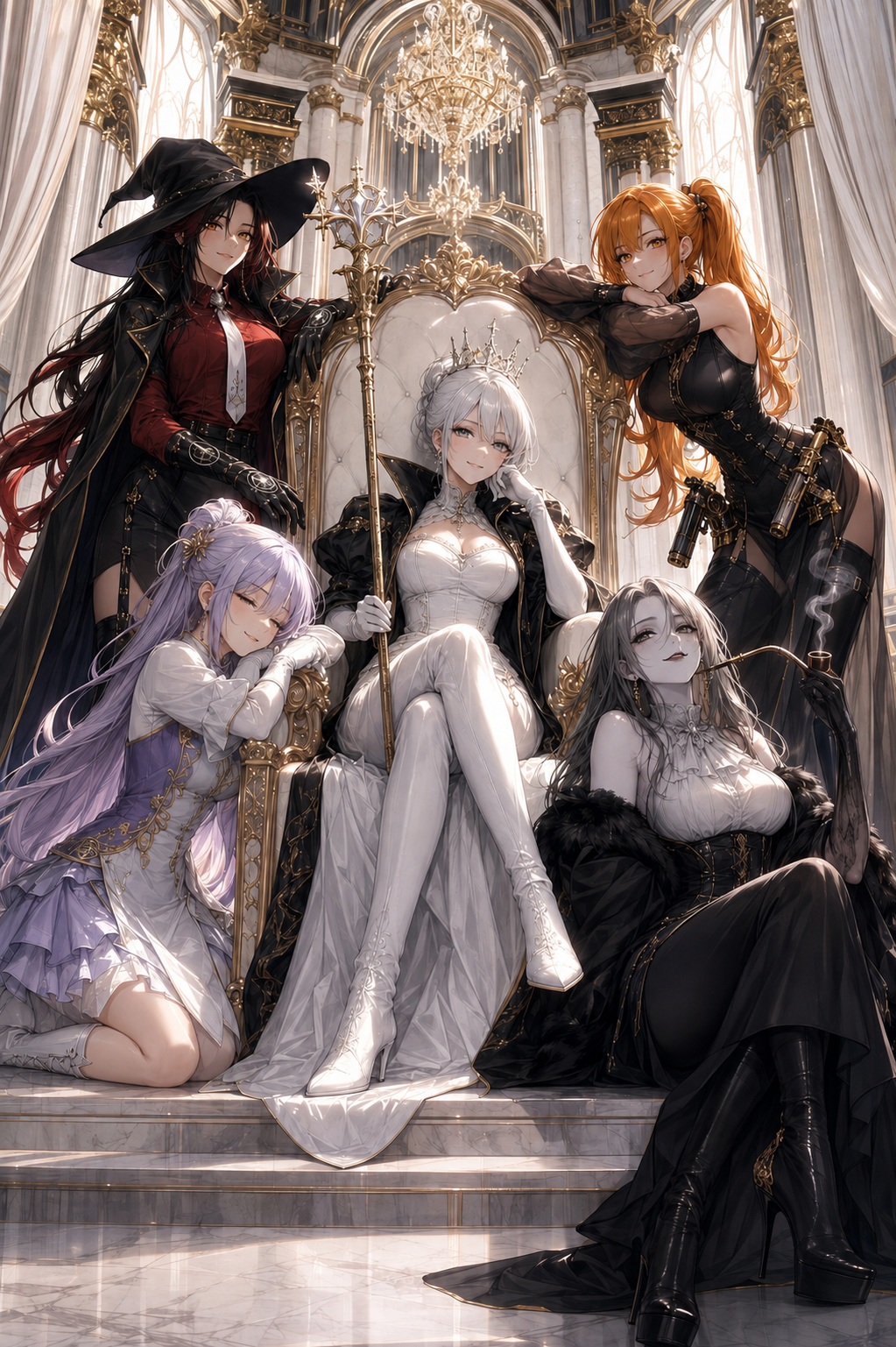 Cover art for World's First Male Witch, a romance scenario on AI Dungeon