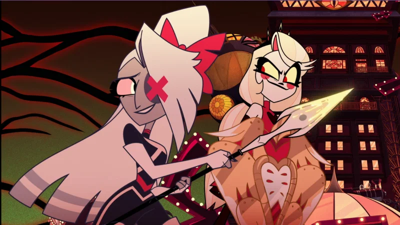 Cover art for When You Fell From Heaven: Hazbin Hotel AU, a hazbin hotel scenario on AI Dungeon