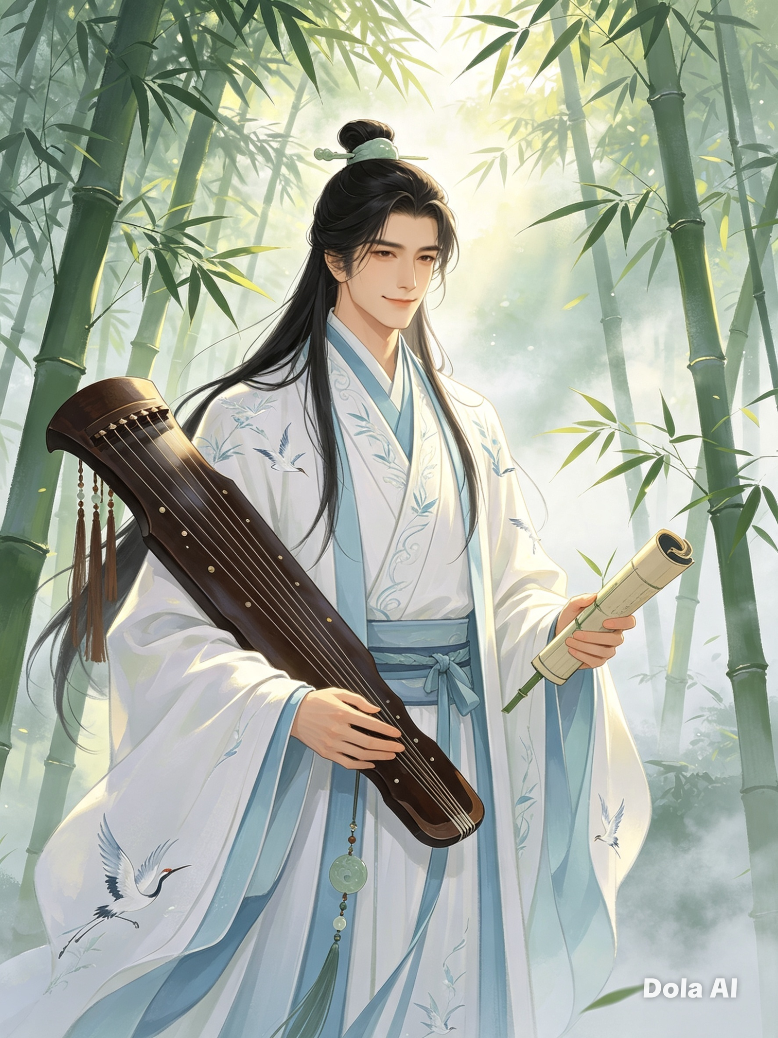 Cover art for Wandering Jianghu, a jianghu scenario on AI Dungeon