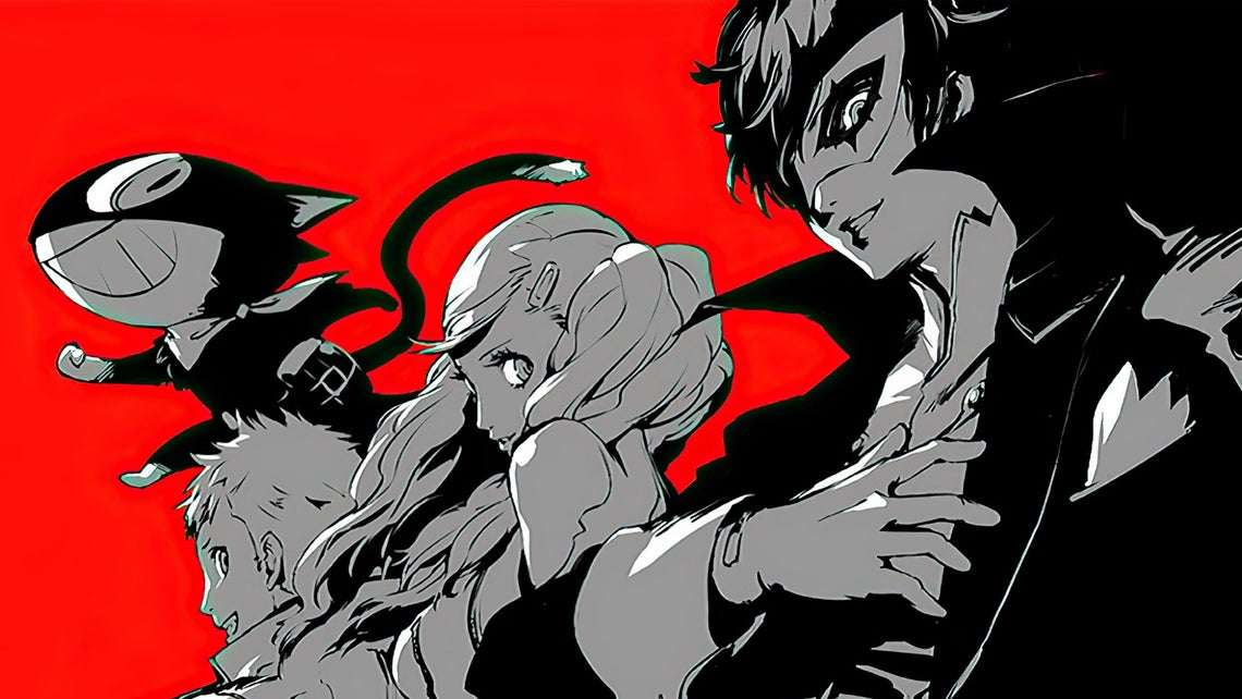 Cover art for Persona 5 Royal Adventures, a persona scenario on AI Dungeon