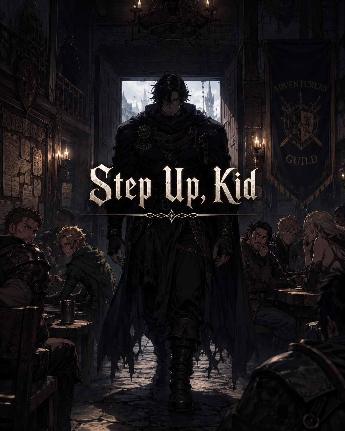 Cover art for Step Up, Kid, a magic scenario on AI Dungeon