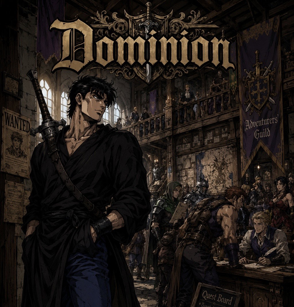 Cover art for Dominion, a medieval scenario on AI Dungeon