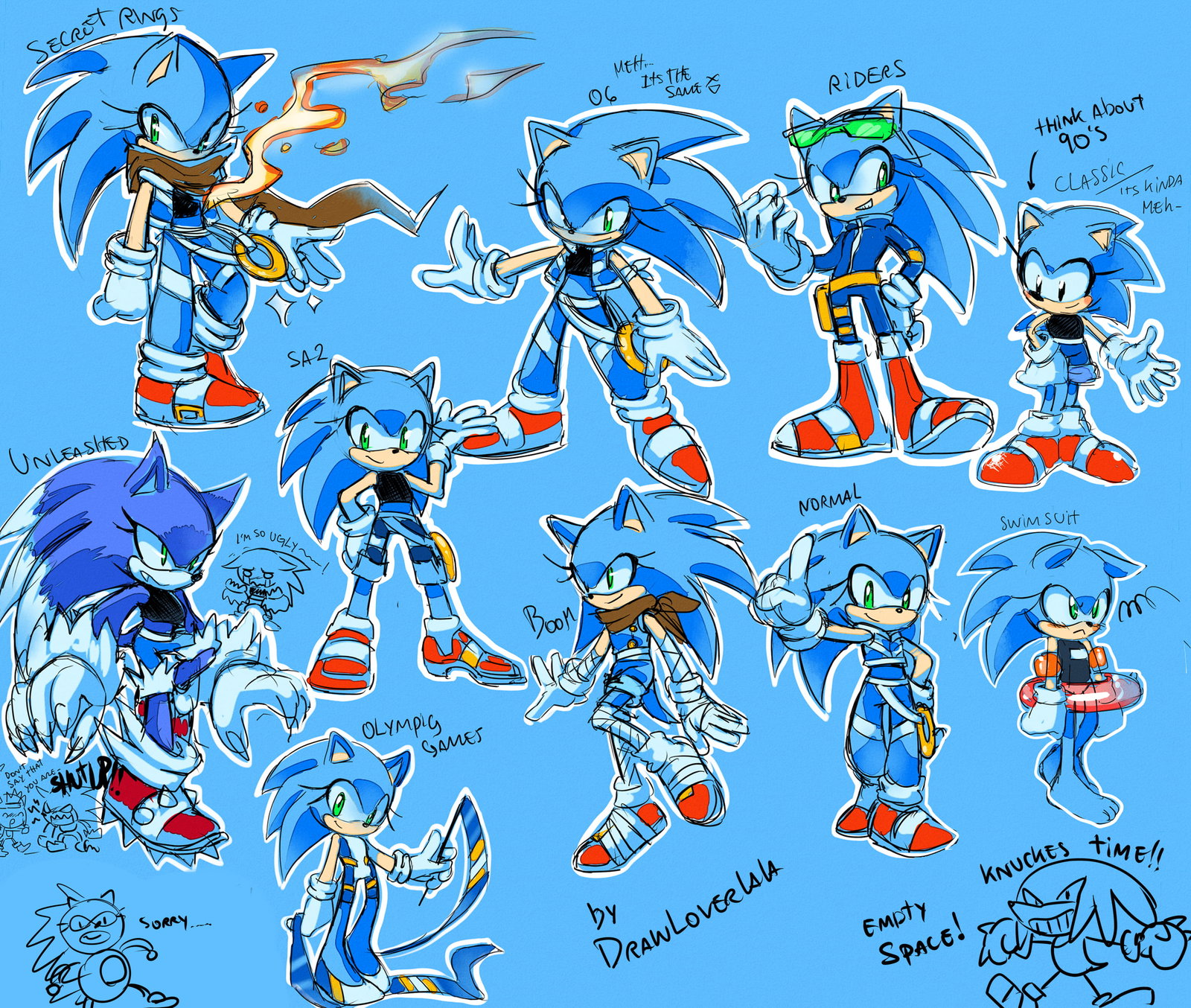 Cover art for Sonic's a Girl I'm Seeing Two!, a sonic scenario on AI Dungeon