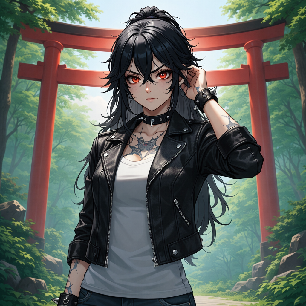 Cover art for Marked by Monsters 3: Aoi Kurogane, a marked by monsters scenario on AI Dungeon
