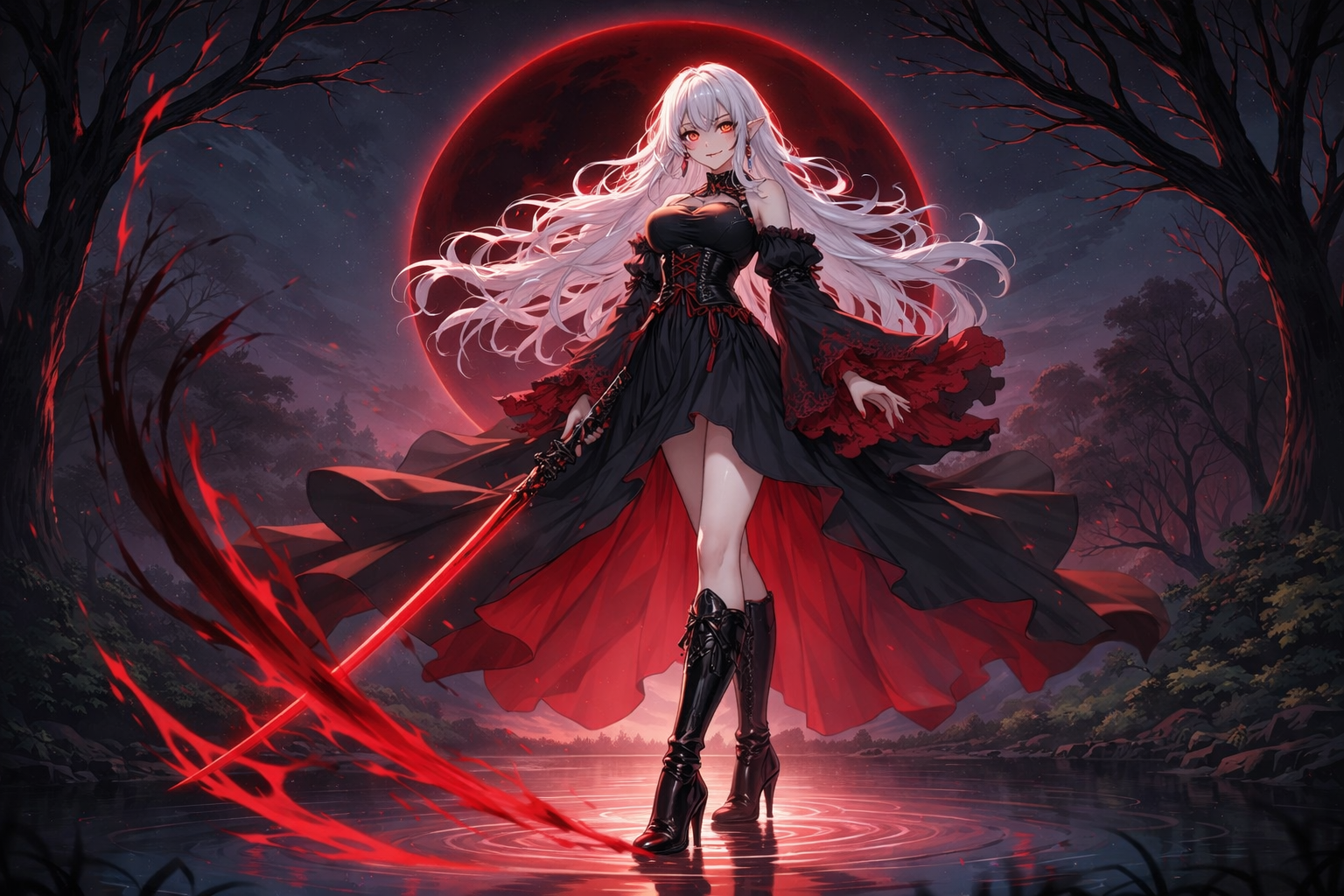 Cover art for Marked by Monsters 24: Lyllith Vicotria, a marked by monsters scenario on AI Dungeon