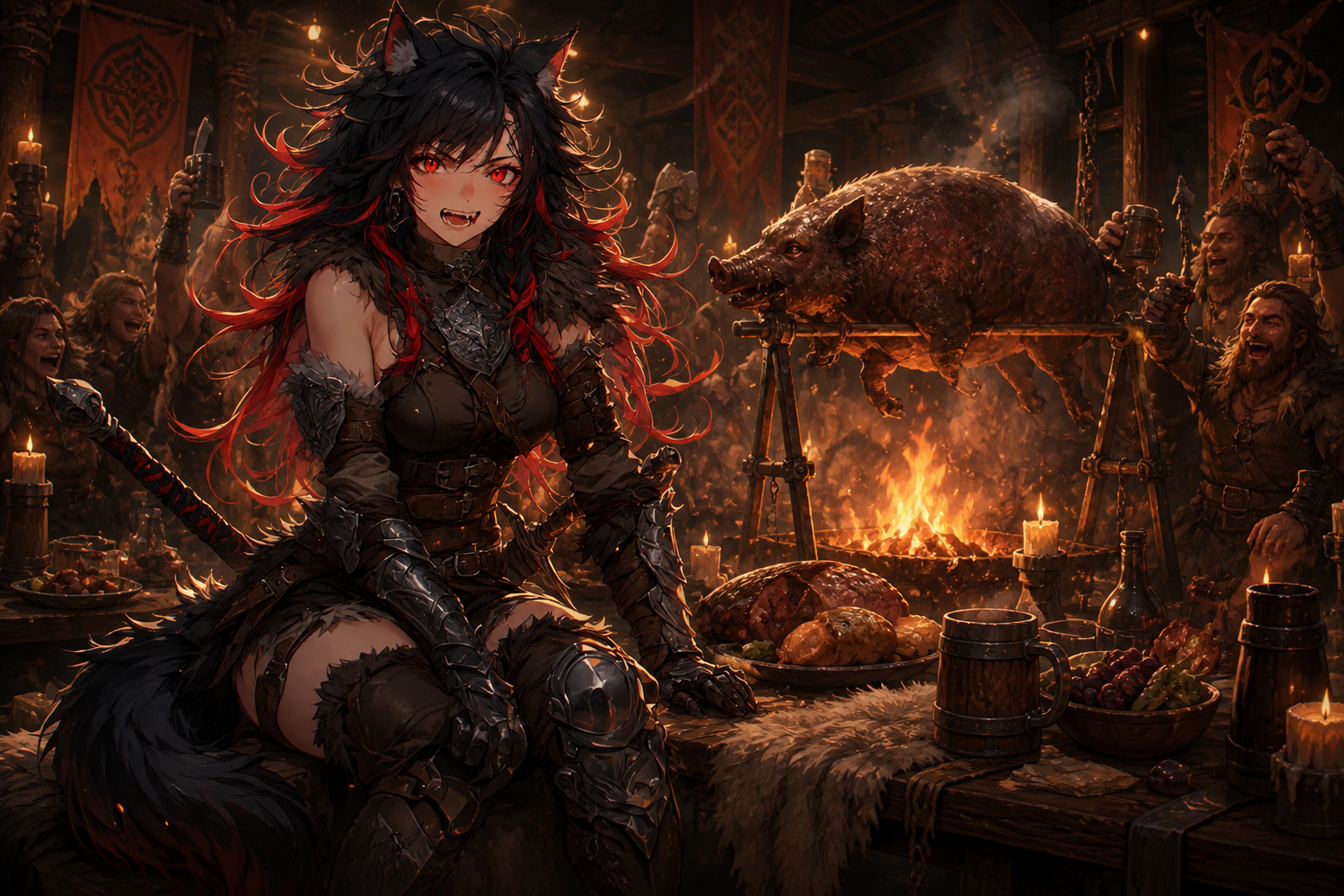 Cover art for Sarifa Siginleif, Wait For Me, a marked by monsters scenario on AI Dungeon