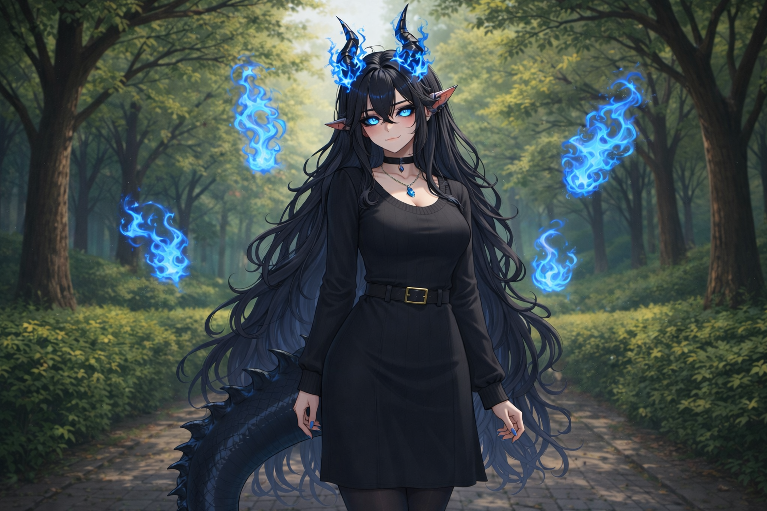 Cover art for Marked by Monsters 27: Zara Thorne, a marked by monsters scenario on AI Dungeon