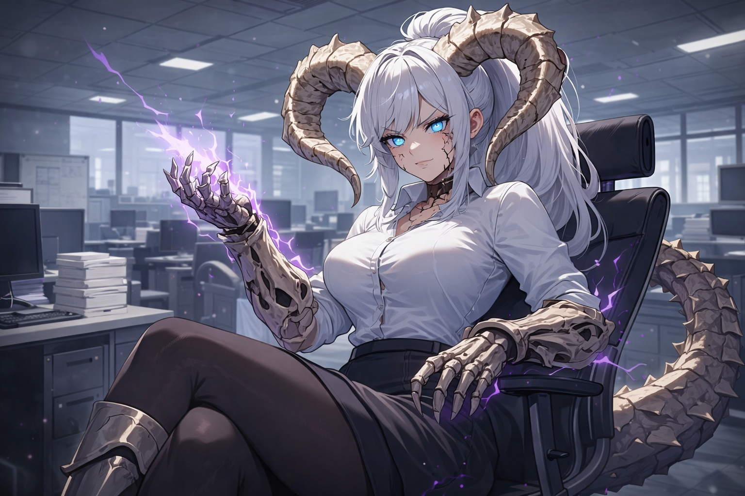 Cover art for Marked by Monsters 25: Nyra Dawn, a marked by monsters scenario on AI Dungeon