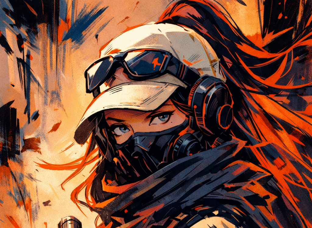 Cover art for Cyber Hunter: Synthetic Beasts V 1.0, an action scenario on AI Dungeon