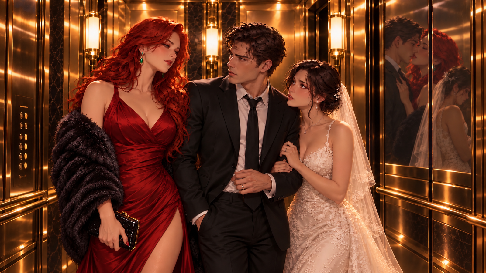 Cover art for Celebrity Hall Pass, a romance scenario on AI Dungeon