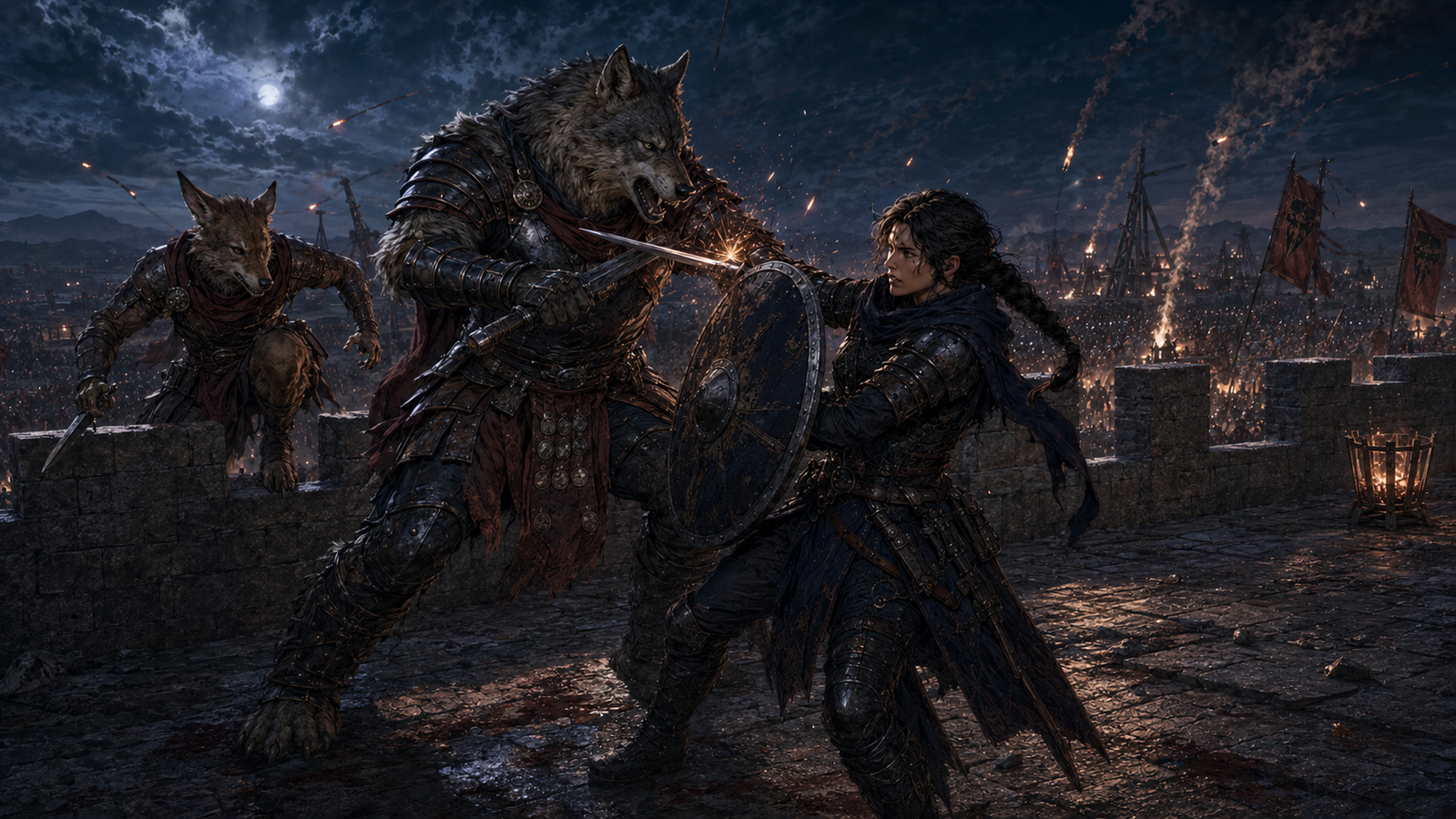 Cover art for The Northern Claim (LW š§), a palladium fantasy scenario on AI Dungeon