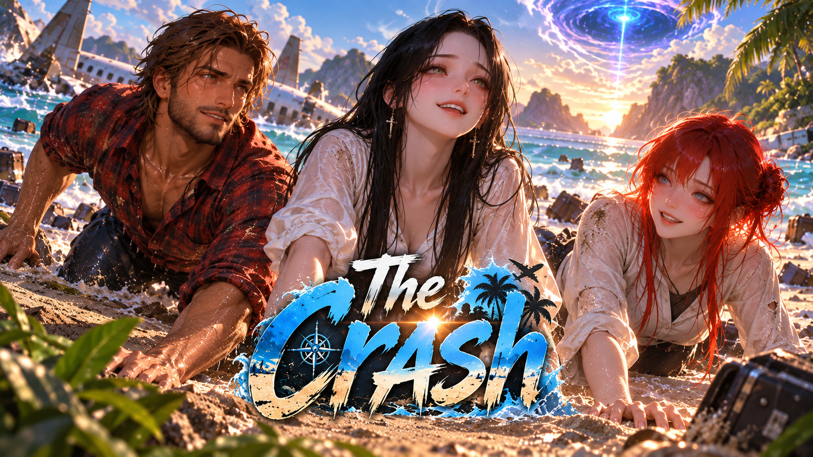 Cover art for The Crash - Palladian Stories, a fantasy scenario on AI Dungeon
