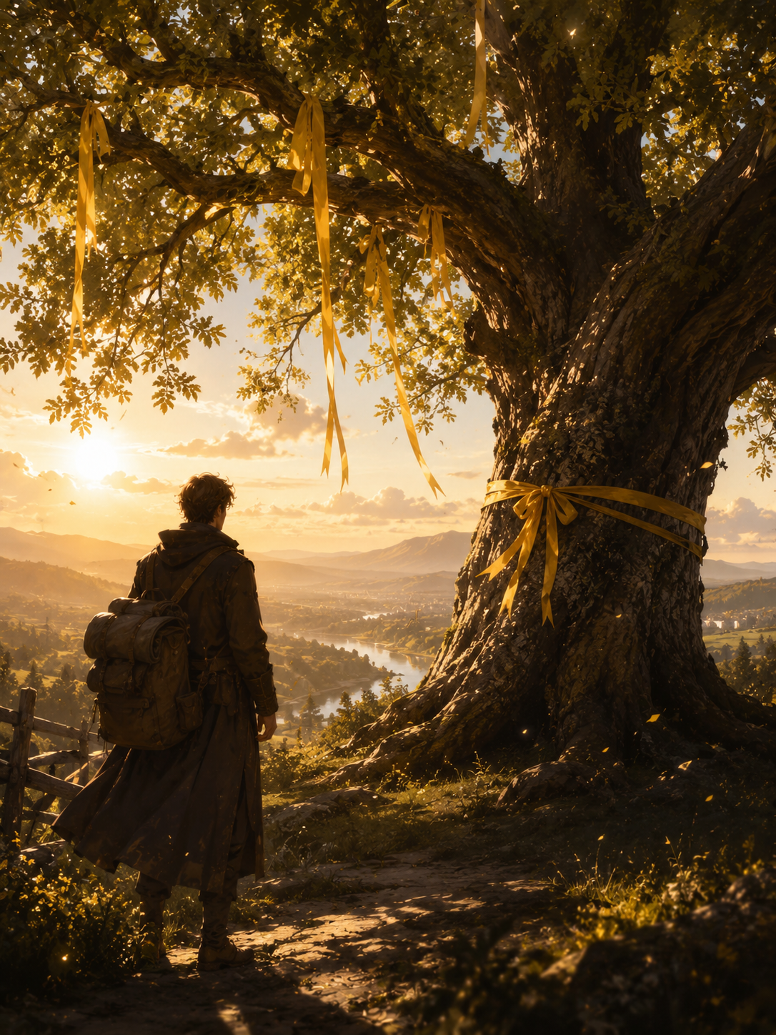 Cover art for Different Worlds Same Stuff - The Ole Oak, a fantasy scenario on AI Dungeon