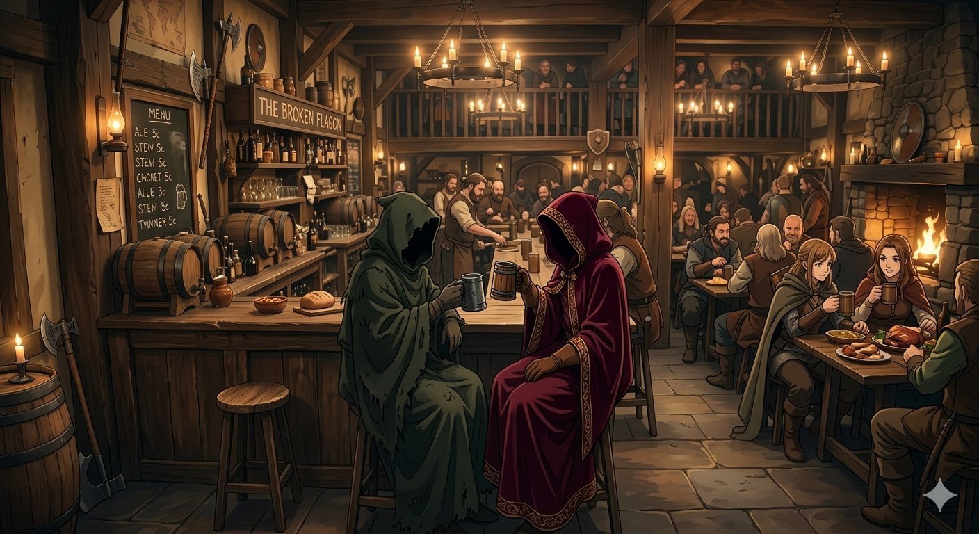 Cover art for The Healer's Blind Spot đźŽ, a fantasy scenario on AI Dungeon