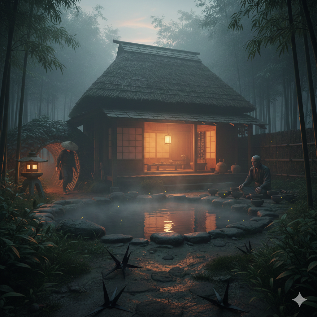 Cover art for The Hino Conflict, a japan scenario on AI Dungeon