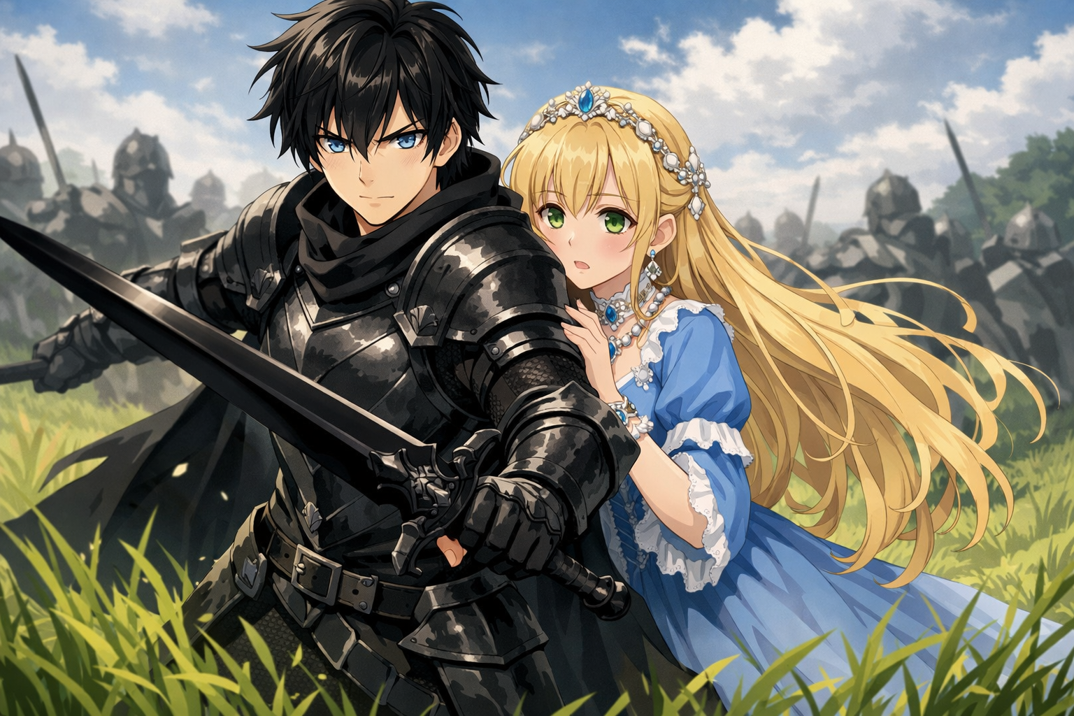 Cover art for Your Chosen Protector, a fantasy scenario on AI Dungeon