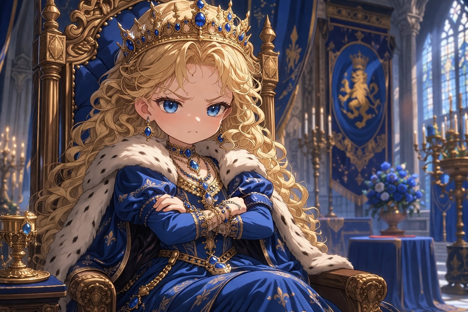 Cover art for Servant to the Queen, a fantasy adventure on AI Dungeon