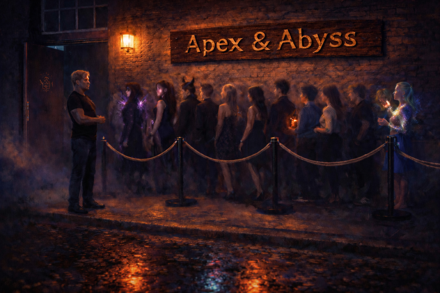 Cover art for Apex & Abyss, a fairytale scenario on AI Dungeon