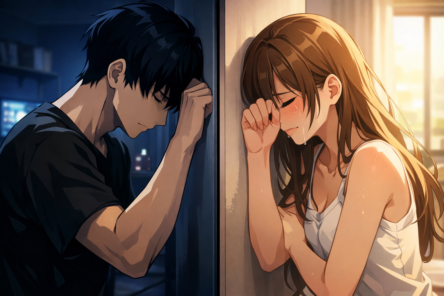 Cover art for Deer In Your Headlights, an emotional scenario on AI Dungeon