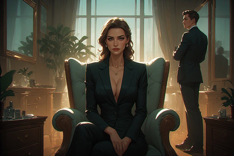 Cover art for Velvet Counselling (ðŸŽ), a psychological drama scenario on AI Dungeon