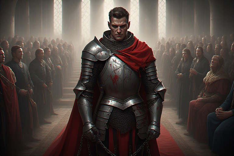Cover art for The Knight Who Came Back (ðŸŽ), a grimdark scenario on AI Dungeon