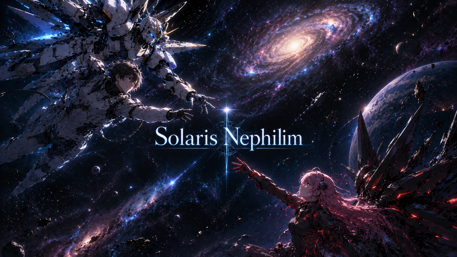 Cover art for Stellaris Nephilim - A Mature Mecha Space Opera , a space scenario on AI Dungeon