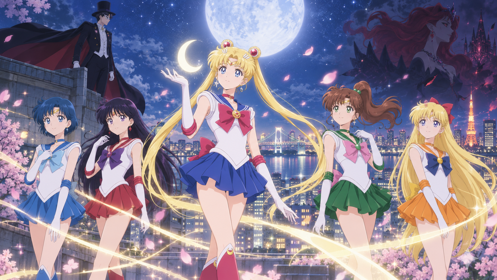 Cover art for Bishoujo Senshi Sailor Moon - Crystal Chronicle, an anime world on Voyage