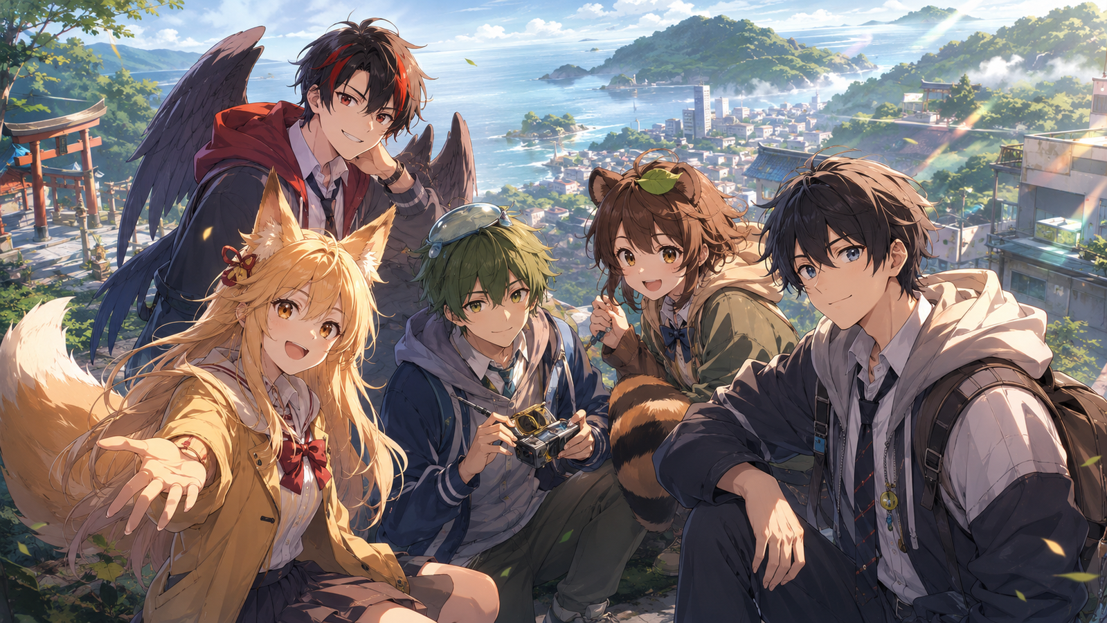 Cover art for The Youkai Project - A Slice-of-Life Modern Japanese Fantasy (World Edition), a fantasy world on Voyage