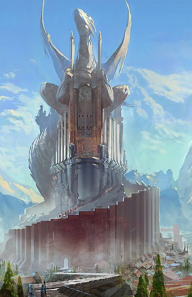 Cover art for Vaelthar, a dragons scenario on AI Dungeon