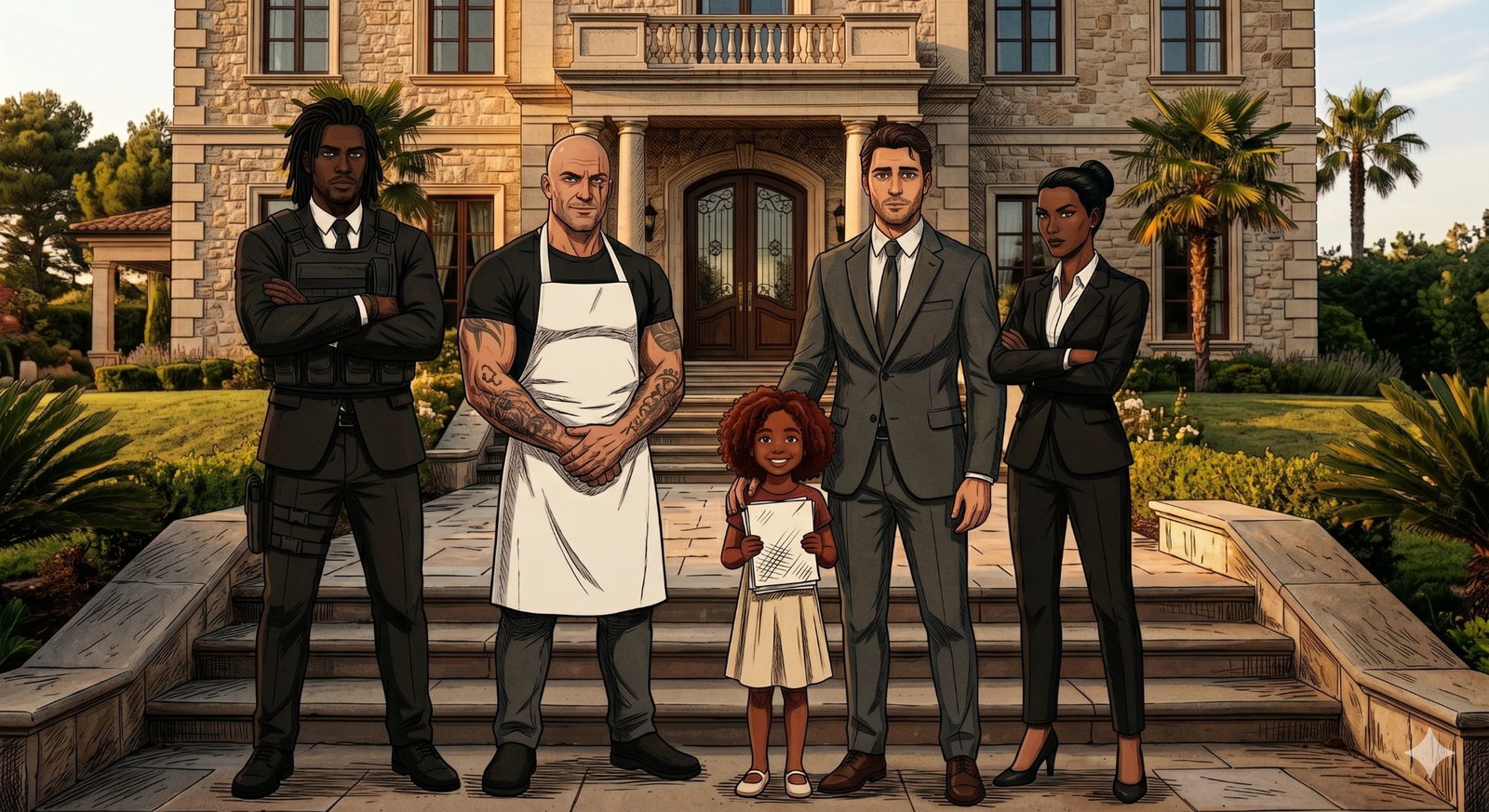 Cover art for Mafia's nanny, a mafia scenario on AI Dungeon